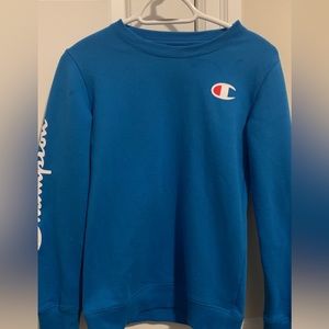 Champion blue sweater